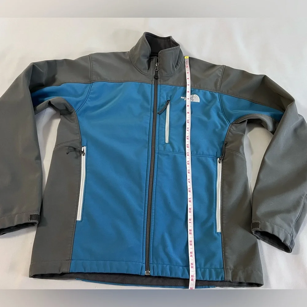 The North Face Apex Bionic Jacket Men’s Sz Small Blue Softshell Outdoor Full Zip